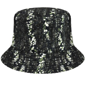 Kangol, Palarie neagra needlepunch floral bucket 6