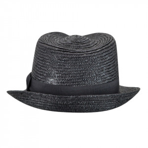 Kangol-palarie-neagra-wheat-braid-arnold-trilby-2