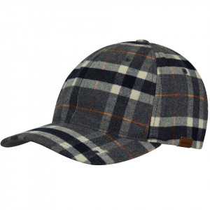 Kangol-sapca-pattern-flexfit-baseball-gri-plaid