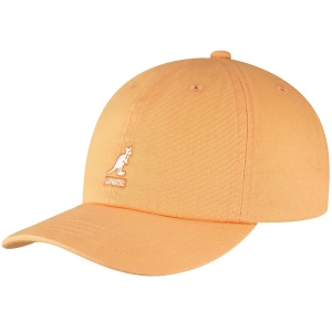 Kangol, Sapca portocalie washed cotton adjustable baseball