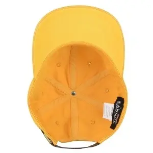Kangol-sapca-washed-cotton-adjustable-baseball-galben-sofran-4