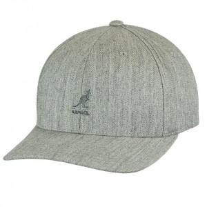 Kangol, Sapca wool flexfit baseball gri deschis