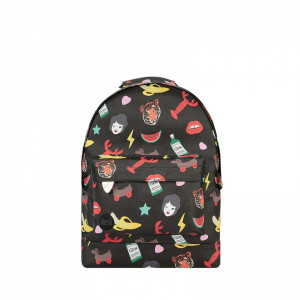 Mi-Pac, Rucsac negru super mini characters