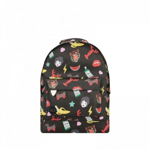 Mi-Pac, Rucsac negru super mini characters