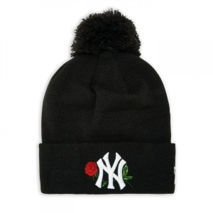 New Era, caciula cu mot Twine New York Yankees, Negru mat