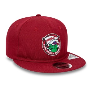 New Era, Sapca baseball 9fifty Philadelphia Phillies, Rosu carmin 3