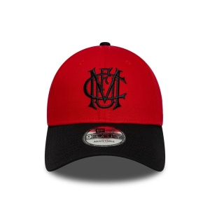New Era, sapca baseball contrast Manchester United, Rosu 2