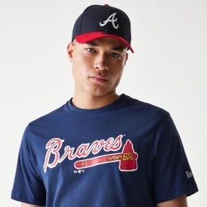 New Era, Sapca baseball MLB Atlanta Braves, Albastru marin 5