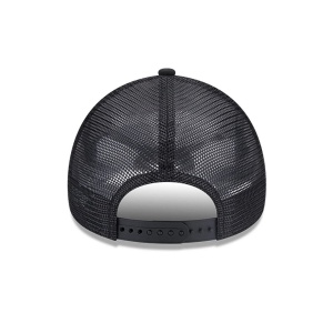 New Era, Sapca de bumbac cu logo cu segmente de plasa Food Sushi, Negru 6