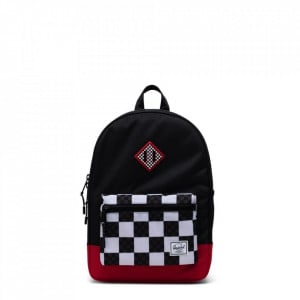 Herschel-rucsac-pentru-copii-heritage-multi-check-negru-16L
