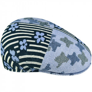 Kangol-basca-albastru-nature-flip-504-3