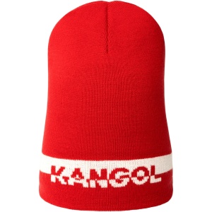 Kangol, Caciula 2-way text logo, rosu aprins 3