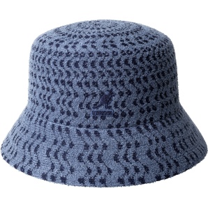 Kangol, Palarie albastra bermuda zig zag bucket