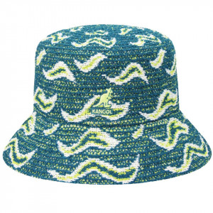 Kangol, Palarie wave camo bucket verde