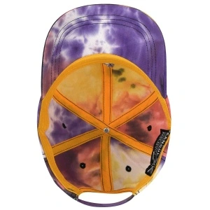 Kangol-sapca-tie-dye-baseball-galben-5
