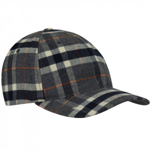Kangol-sapca-pattern-flexfit-baseball-gri-plaid-2