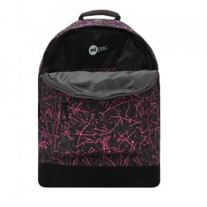 Mi-Pac, Rucsac negru denim squiggle, 17L - Img 3