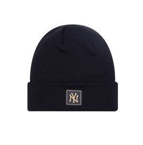 New Era, caciula elastica MLB New York Yankees Badge, Negru