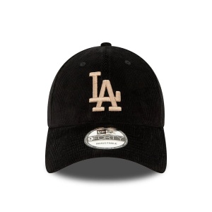 New Era, Sapca ajustabila cord Los Angeles Dodgers, Negru mat 2