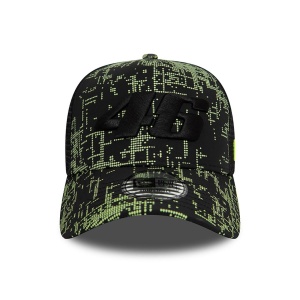 New Era, Sapca ajustabila cu logo brodat VR46, Negru 2