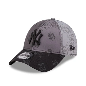 New Era, Sapca baseball 9forty Paisley Print, Negru/Grey