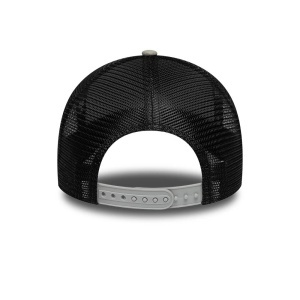 New Era, sapca din plasa Barcelona FC faux suede, Gri antracit 4