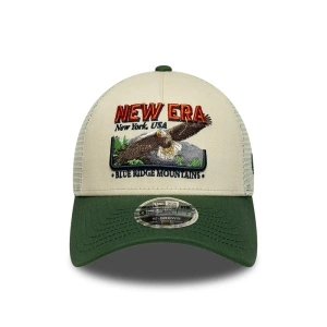 New Era, sapca din plasa m-crown New York, Verde - Img 2
