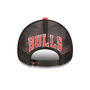 New era, Sapca trucker colour Chicago Bulls, White 4