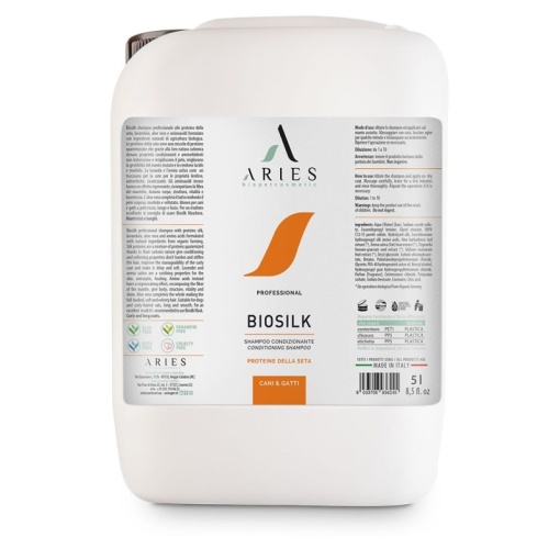 Aries Sampon Biosilk cu Proteine din Matase 5L