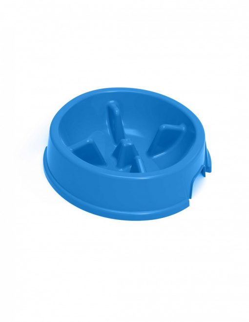 Farm Company Castron Slow Feed 1.5 L 27 x 27 x 7.5 Albastru