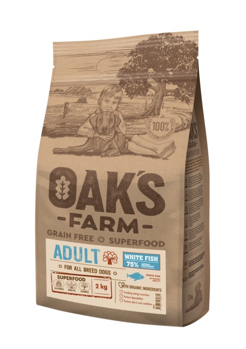 Oaks Farm GF Adult Peste Alb All Breed 12 kg