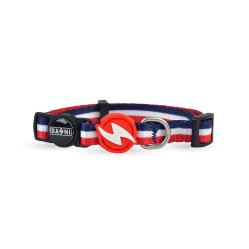 Dashi Zgarda Pisica Red & Blue