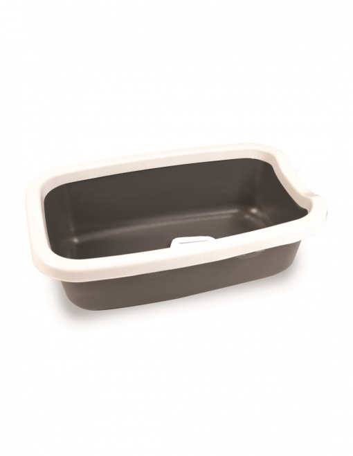 Farm Company Litiera cu rama si lopatica 58 X 38.5 X 16 cm Gri