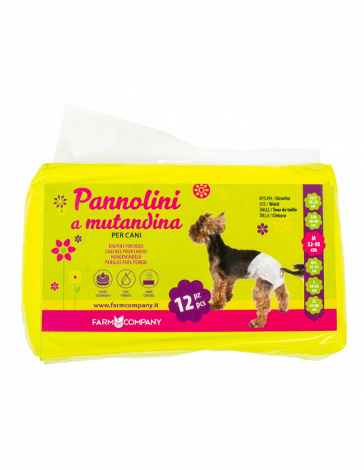 Farm Company Scutec pentru femele de unica folosinta M-L / Set 12 buc