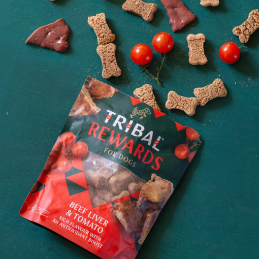 Recompense Tribal Rewards Beef Liver & Tomato 125g
