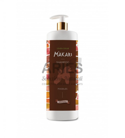 Aries Makari Color Brown Sampon 1L