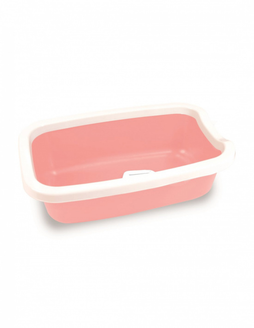 Farm Company Litiera cu rama si lopatica 58 X 38.5 X 16 cm Roz