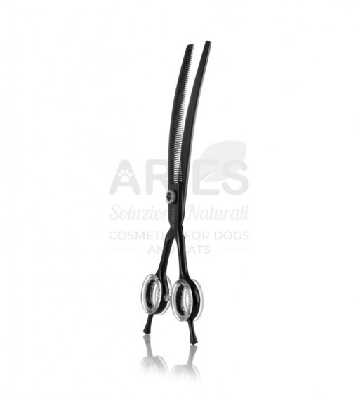 Foarfeca Curba de Filat Black Widow 7.5" Glamour