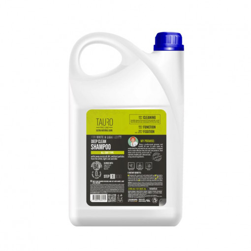 Tauro White & Light Deep Clean Sampon 3.785L