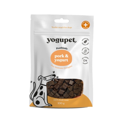Yogupet Recompense pentru Caini Pork&Iaurt 100g