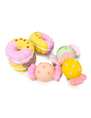 Farm Company Jucarie Latex Prajituri 7-8 cm / Set 18 buc