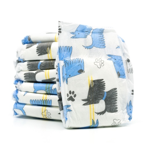 SHAMSK63054 Misoko scutec femela Puppies Peach M 12pcs
