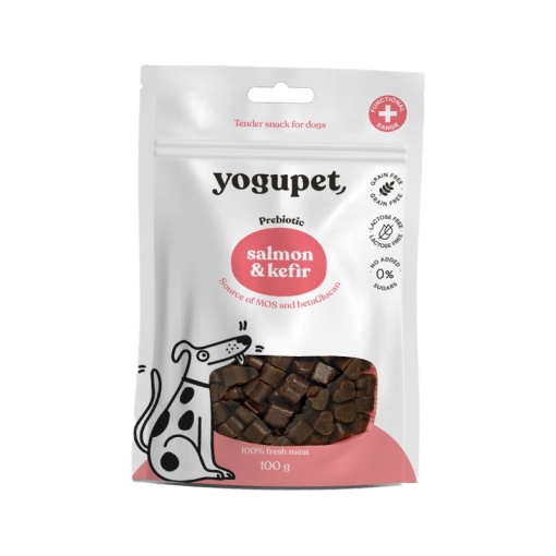 Yogupet Recompense pentru Caini Somon&Kefir 100g