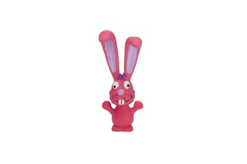 BEIRJ01572 Misoko jucarie latex iepure - Pink 17CM