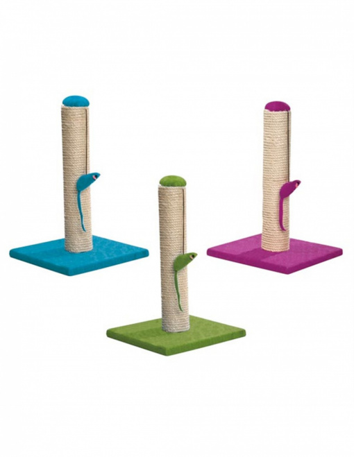 Farm Company Stalp Sisal Color cu Soricel 30 x 30 x 42 cm