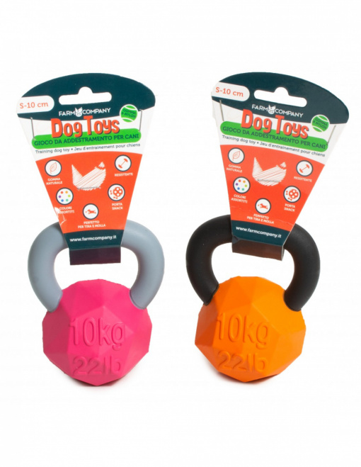Farm Company Jucarie Cauciuc Kettlebell Cu Maner Nylon S