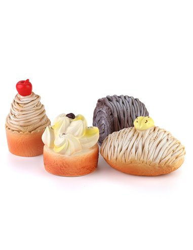 Farm Company Jucarie Latex Cupcake 10 cm / Set 12 buc