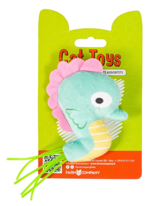 G-MIX265 Farm Company Jucarie Pisica Calut de mare si Catnip 9cm
