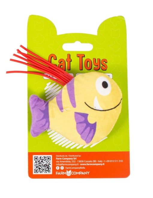 G-MIX265 Farm Company Jucarie Pisica Peste tropical si Catnip 9cm