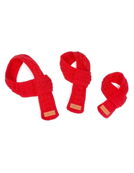 L-ABI2332 Farm Company Courmayeur Fular M - rosu